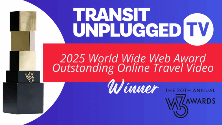 Transit Unplugged TV Wins w3 Gold Award