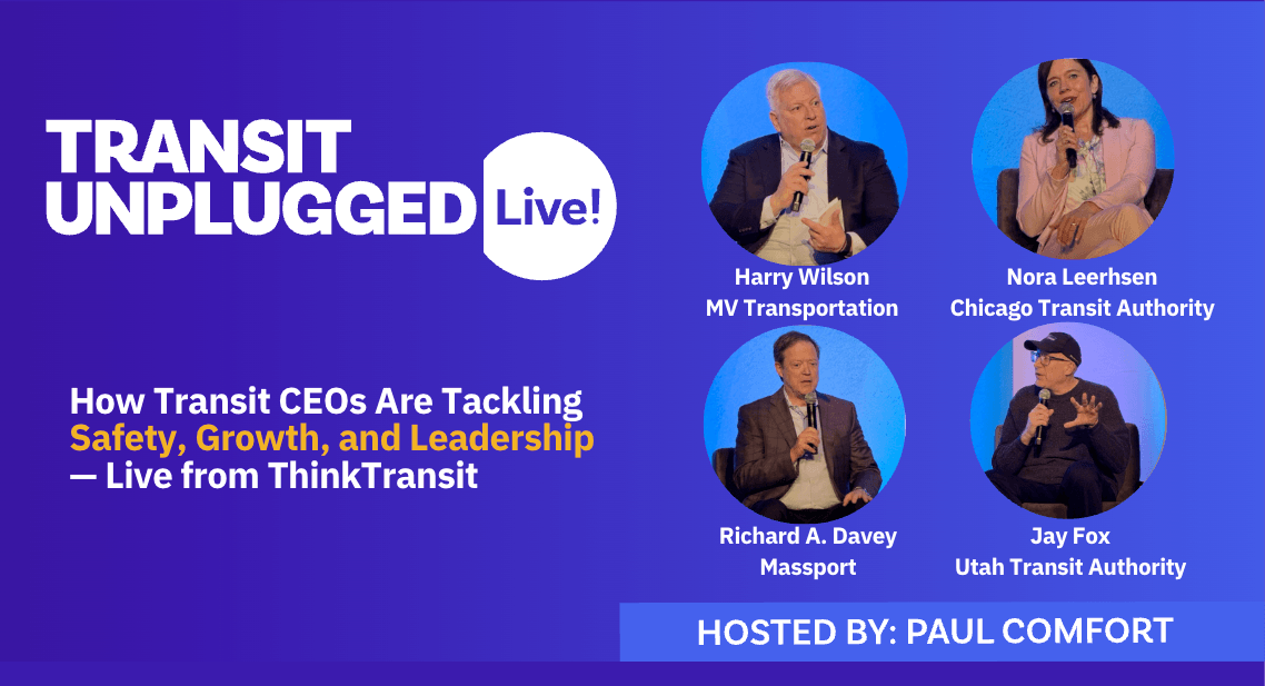 Safety, Strategy, and Career Paths — Transit Leaders Share It All Live ...